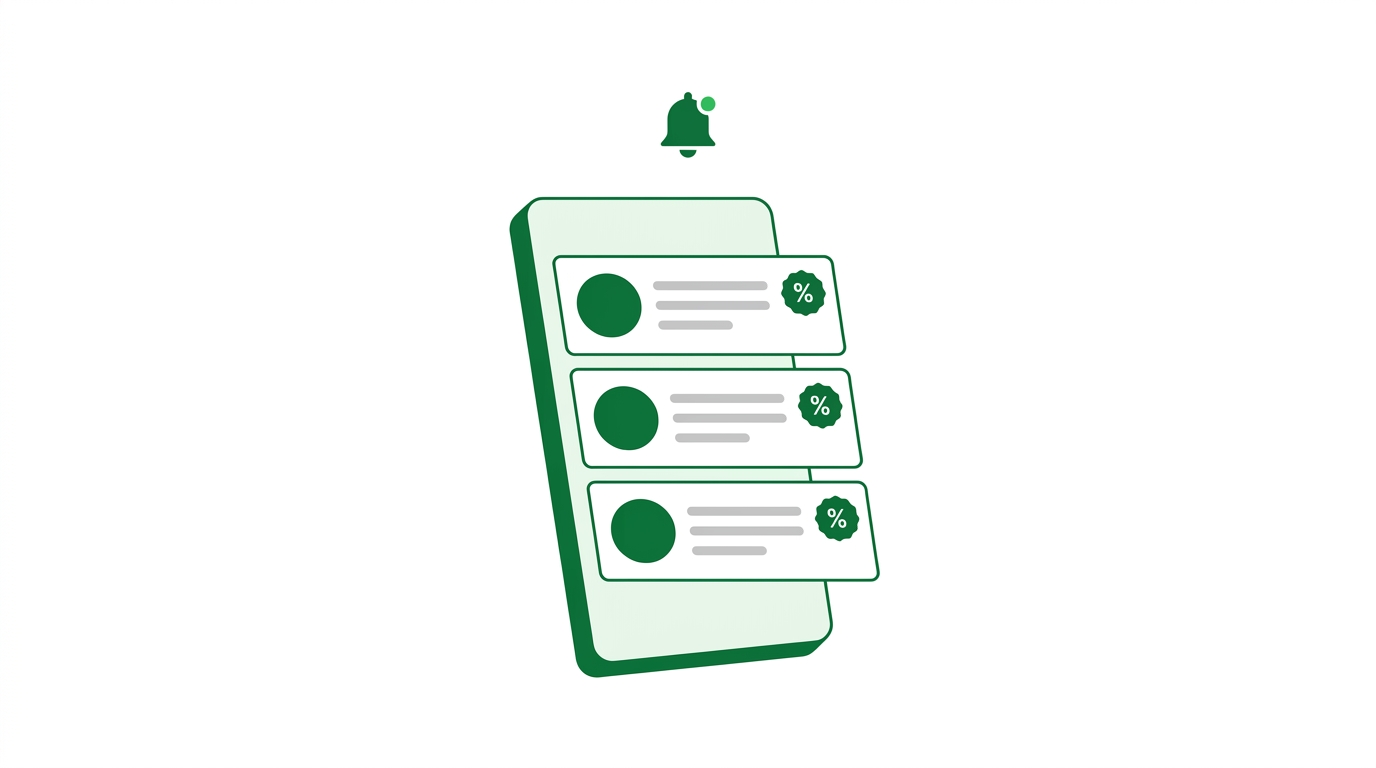 Deal monitoring feed